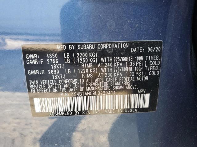 Photo 13 VIN: 4S4BTANC9L3229414 - SUBARU OUTBACK LI 