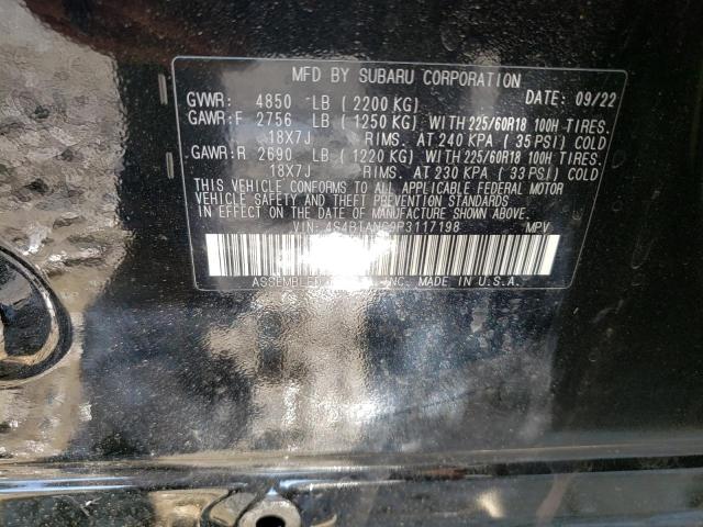 Photo 12 VIN: 4S4BTANC9P3117198 - SUBARU OUTBACK LI 