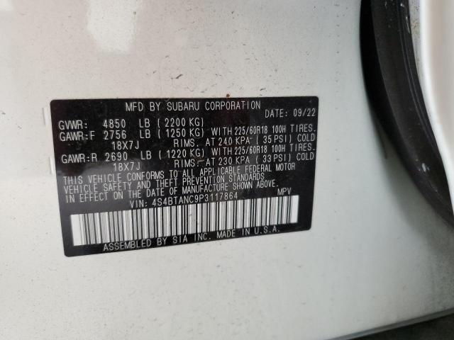 Photo 13 VIN: 4S4BTANC9P3117864 - SUBARU OUTBACK LI 