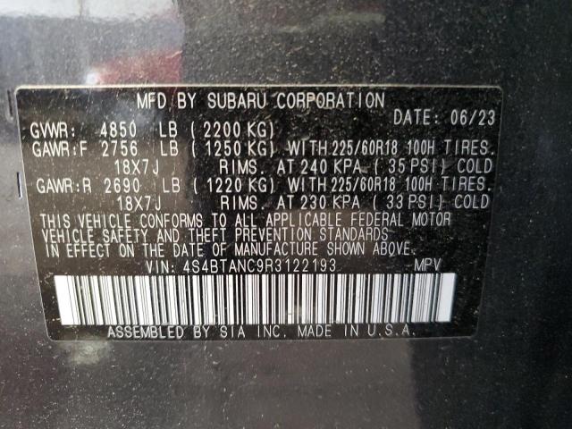 Photo 12 VIN: 4S4BTANC9R3122193 - SUBARU OUTBACK LI 