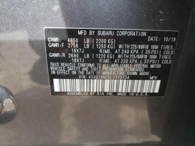 Photo 9 VIN: 4S4BTANCXL3123134 - SUBARU OUTBACK LI 