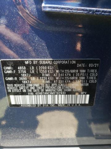 Photo 9 VIN: 4S4BTANCXM3192939 - SUBARU OUTBACK LI 