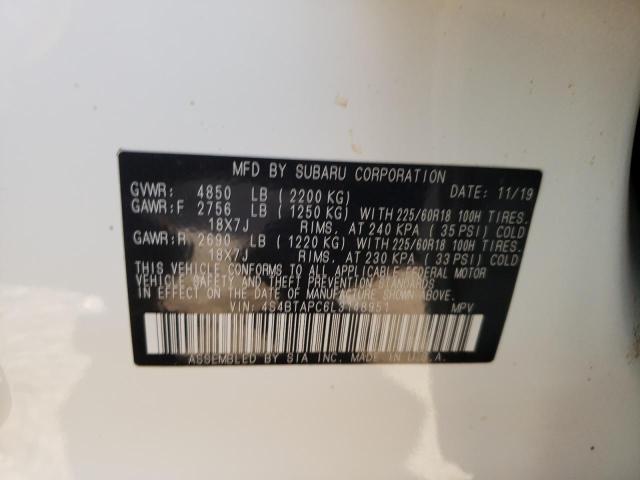 Photo 13 VIN: 4S4BTAPC6L3148951 - SUBARU OUTBACK 