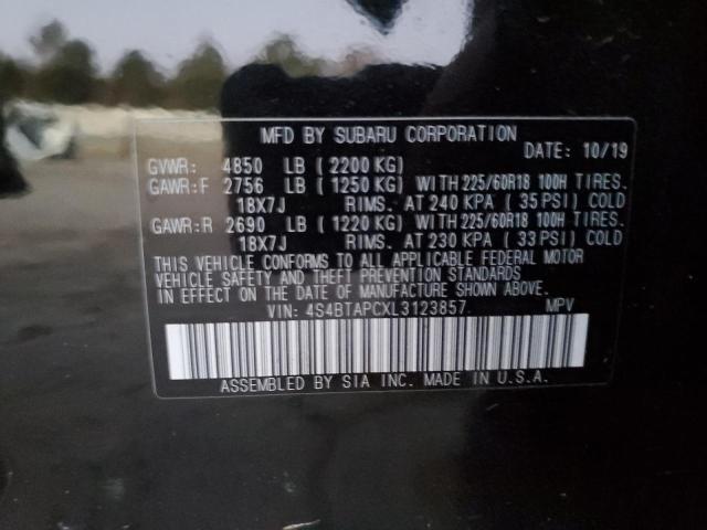 Photo 12 VIN: 4S4BTAPCXL3123857 - SUBARU OUTBACK 