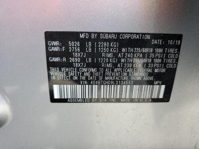 Photo 13 VIN: 4S4BTGHD9L3134553 - SUBARU OUTBACK ON 