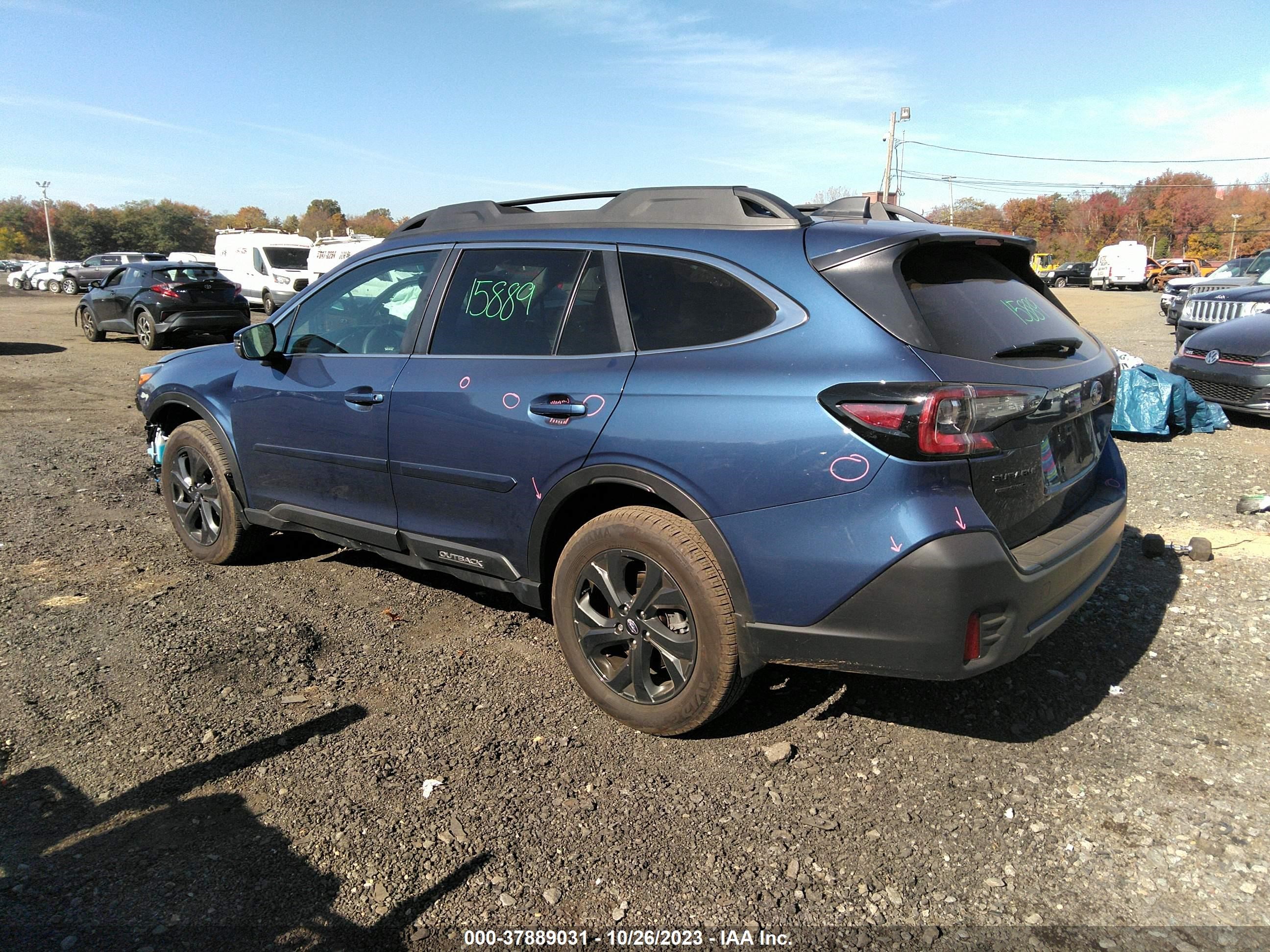 Photo 2 VIN: 4S4BTGJD7N3273271 - SUBARU OUTBACK 