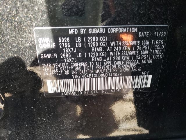 Photo 9 VIN: 4S4BTGLD0M3143084 - SUBARU OUTBACK ON 