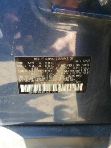 Photo 12 VIN: 4S4BTGLD3N3221164 - SUBARU OUTBACK ON 