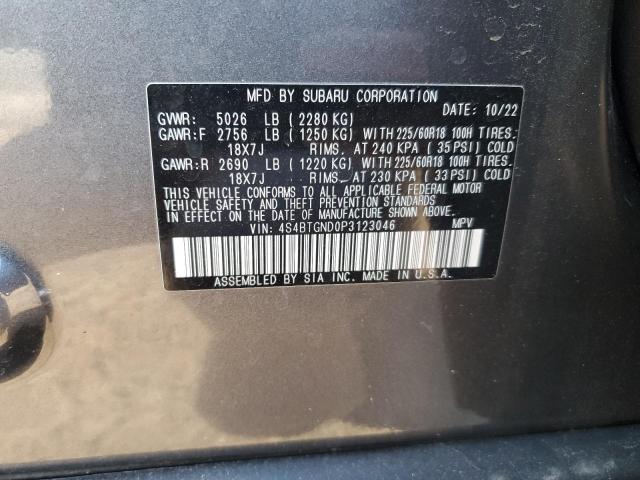 Photo 12 VIN: 4S4BTGND0P3123046 - SUBARU OUTBACK LI 