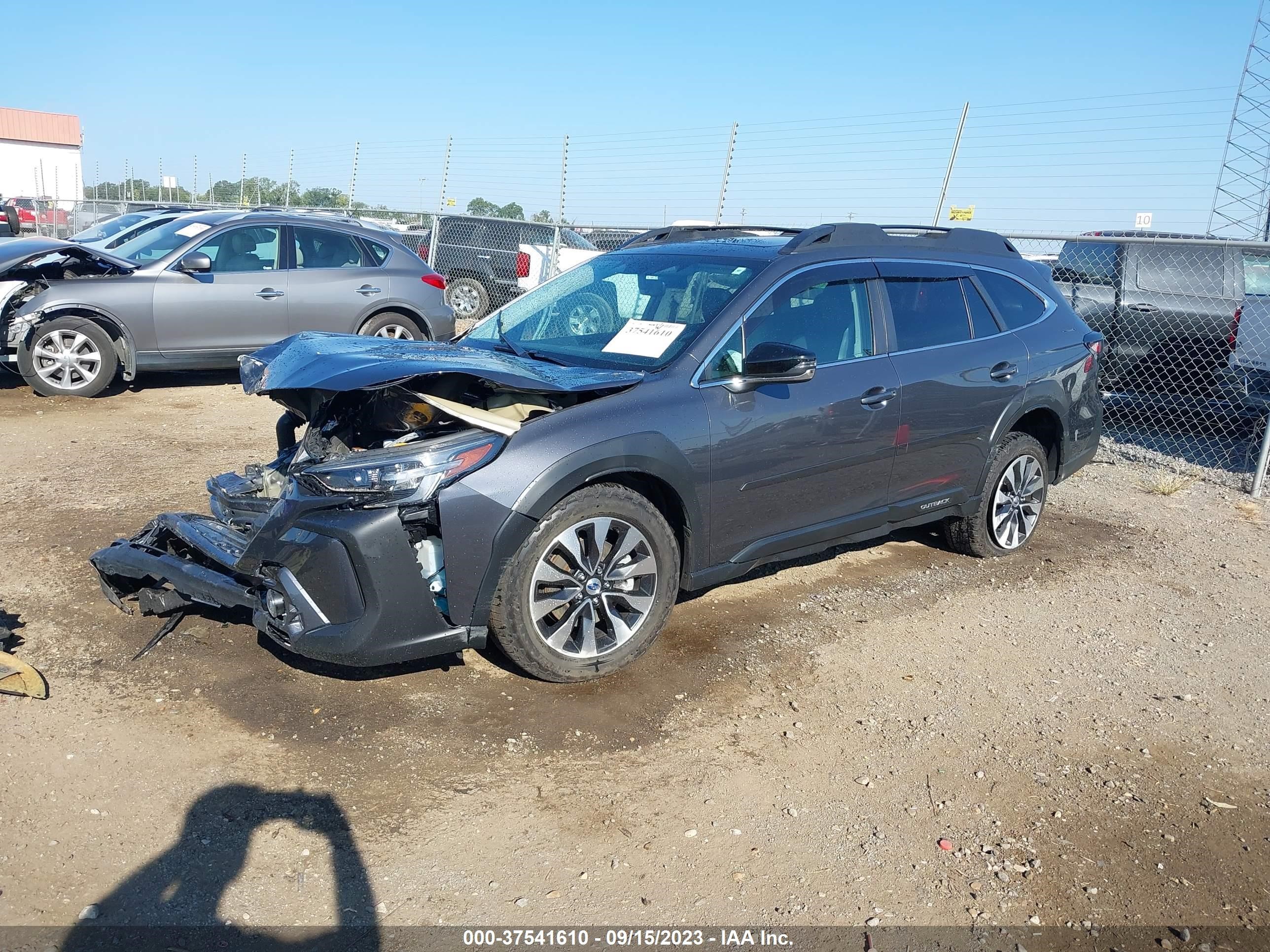 Photo 1 VIN: 4S4BTGND0P3167208 - SUBARU OUTBACK 