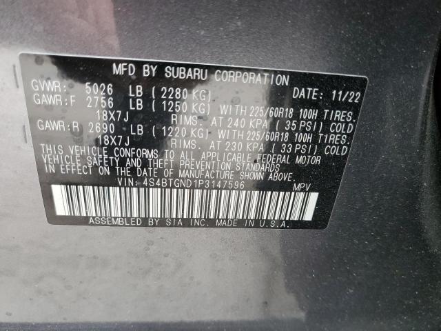 Photo 11 VIN: 4S4BTGND1P3147596 - SUBARU OUTBACK LI 