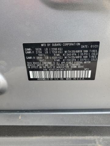 Photo 12 VIN: 4S4BTGND2M3161227 - SUBARU OUTBACK LI 