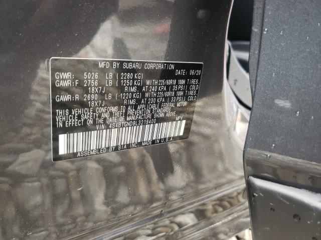 Photo 9 VIN: 4S4BTGND9L3219400 - SUBARU OUTBACK LI 