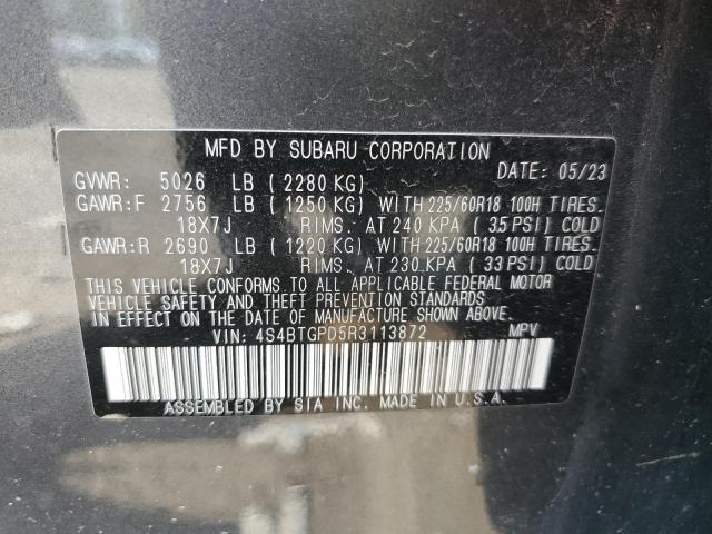 Photo 13 VIN: 4S4BTGPD5R3113872 - SUBARU OUTBACK TO 