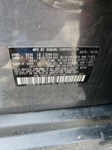 Photo 11 VIN: 4S4BTGPD7M3116281 - SUBARU OUTBACK 