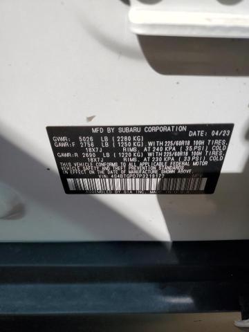 Photo 12 VIN: 4S4BTGPD7P3219172 - SUBARU OUTBACK TO 