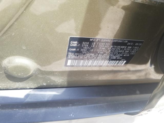 Photo 9 VIN: 4S4BTGPD9L3252071 - SUBARU OUTBACK 