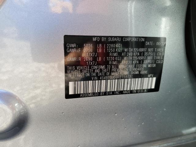 Photo 12 VIN: 4S4BTGUD0R3158030 - SUBARU OUTBACK WI 