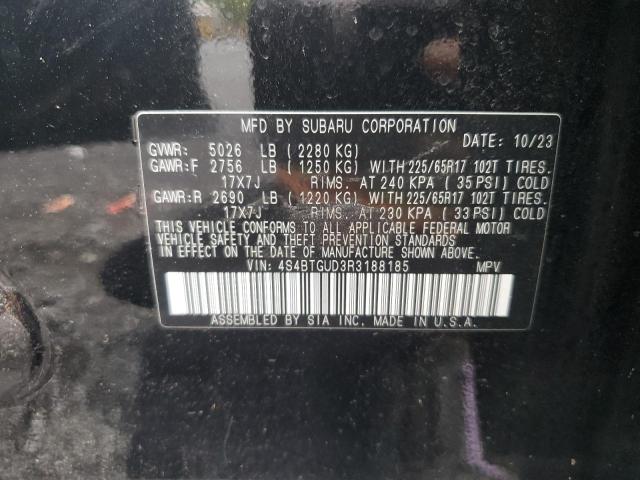 Photo 11 VIN: 4S4BTGUD3R3188185 - SUBARU OUTBACK WI 