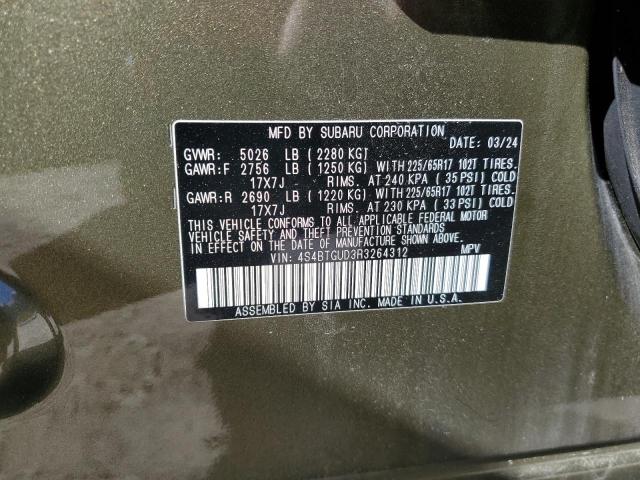 Photo 11 VIN: 4S4BTGUD3R3264312 - SUBARU OUTBACK WI 