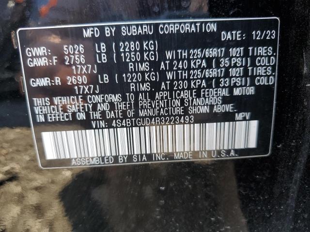 Photo 11 VIN: 4S4BTGUD4R3223493 - SUBARU OUTBACK WI 