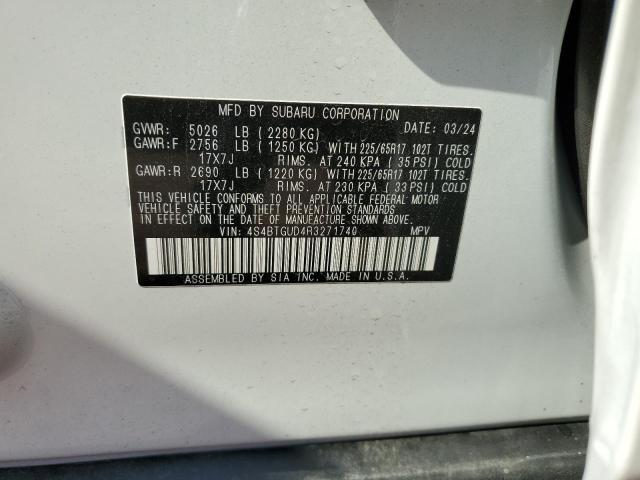 Photo 11 VIN: 4S4BTGUD4R3271740 - SUBARU OUTBACK WI 