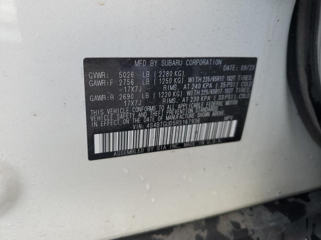 Photo 11 VIN: 4S4BTGUD5R3167936 - SUBARU OUTBACK WI 