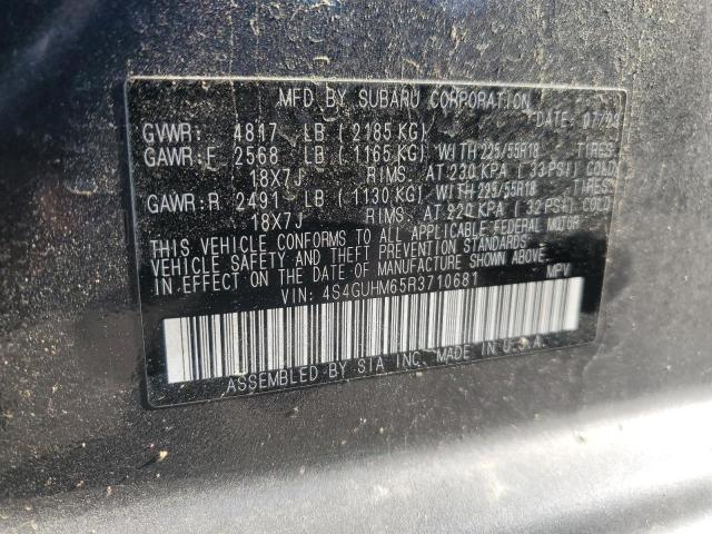 Photo 13 VIN: 4S4GUHM65R3710681 - SUBARU CROSSTREK 