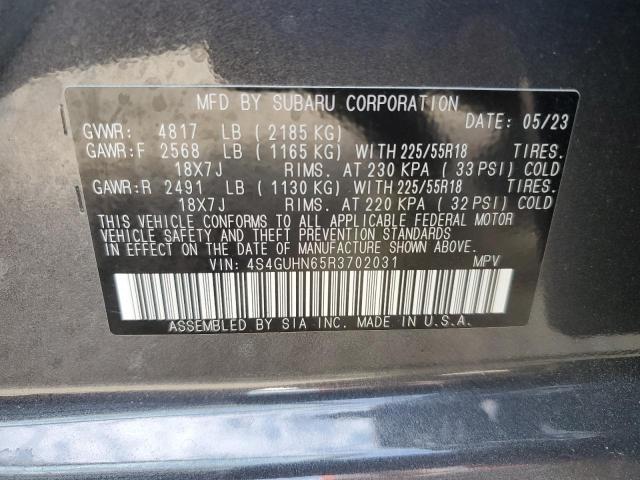 Photo 12 VIN: 4S4GUHN65R3702031 - SUBARU CROSSTREK 