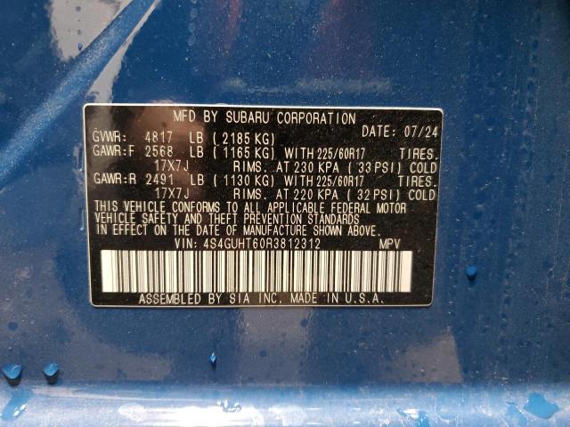 Photo 12 VIN: 4S4GUHT60R3812312 - SUBARU CROSSTREK 