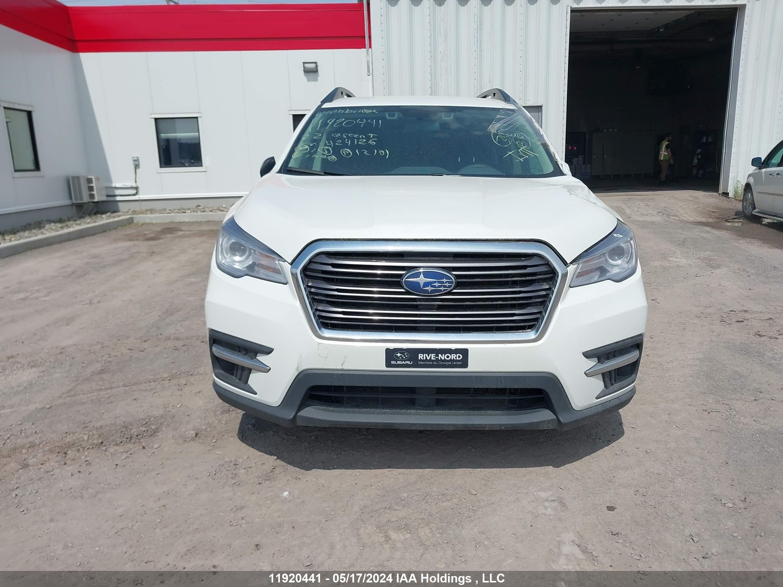 Photo 11 VIN: 4S4WMAAD4N3424126 - SUBARU ASCENT 