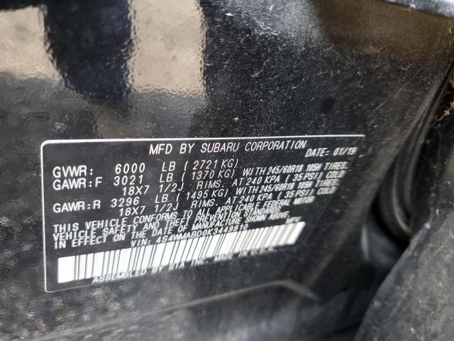 Photo 13 VIN: 4S4WMABD0K3449910 - SUBARU ASCENT PRE 