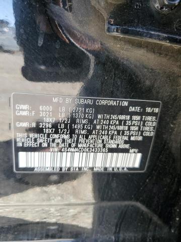 Photo 12 VIN: 4S4WMACD0K3433365 - SUBARU ASCENT PRE 