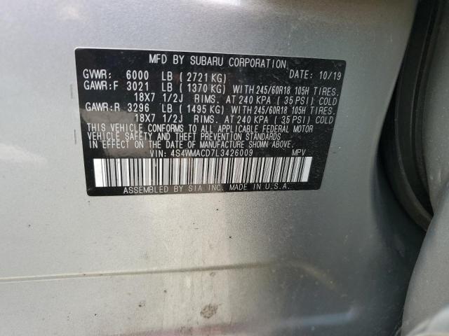 Photo 11 VIN: 4S4WMACD7L3426009 - SUBARU ASCENT 