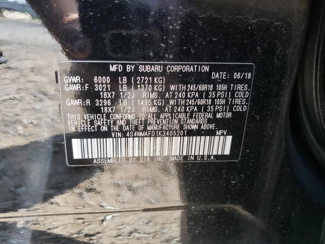 Photo 13 VIN: 4S4WMAFD1K3405201 - SUBARU ASCENT PRE 