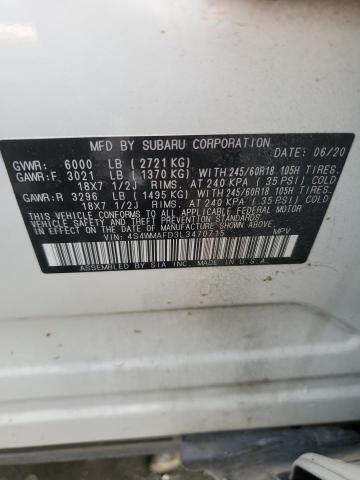 Photo 12 VIN: 4S4WMAFD3L3470715 - SUBARU ASCENT PRE 