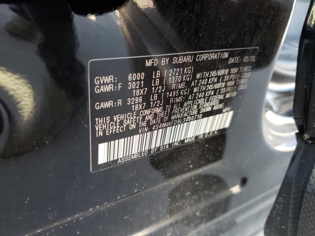 Photo 9 VIN: 4S4WMAFD9L3460710 - SUBARU ASCENT PRE 