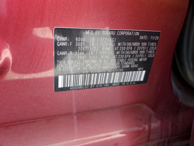 Photo 11 VIN: 4S4WMAHD1M3425285 - SUBARU ASCENT PRE 