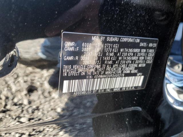 Photo 12 VIN: 4S4WMAKD0R3400278 - SUBARU ASCENT ONY 