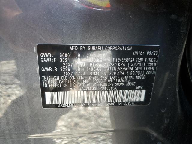 Photo 13 VIN: 4S4WMAKD4P3460058 - SUBARU ASCENT LIM 