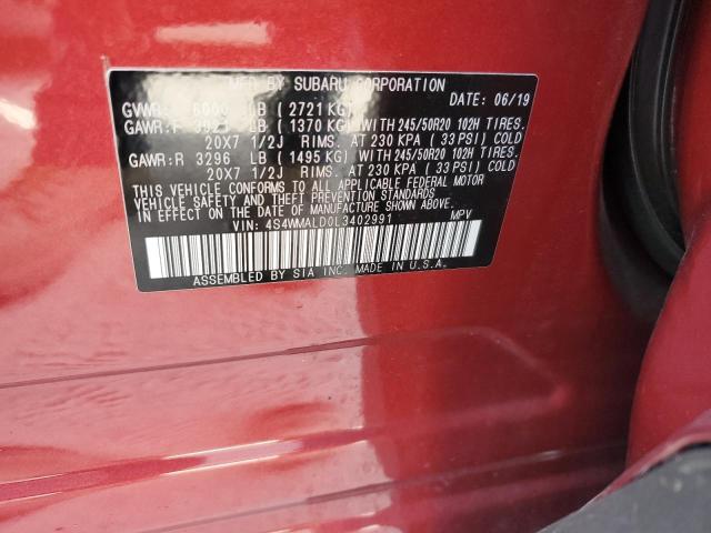 Photo 12 VIN: 4S4WMALD0L3402991 - SUBARU ASCENT LIM 