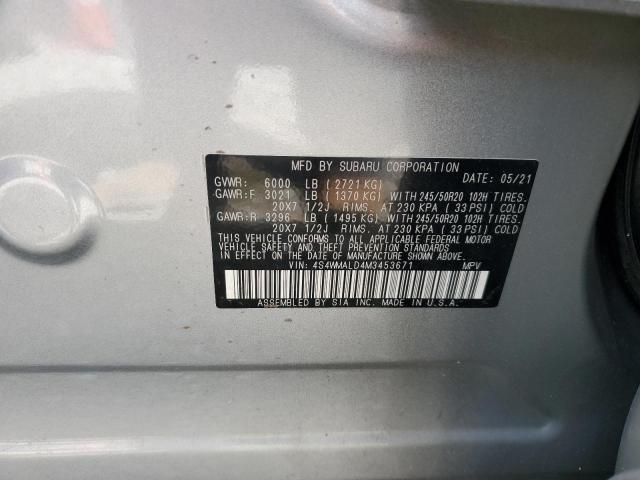 Photo 12 VIN: 4S4WMALD4M3453671 - SUBARU ASCENT LIM 