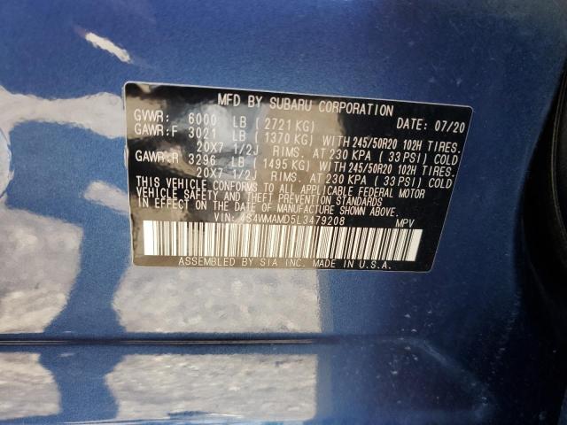 Photo 13 VIN: 4S4WMAMD5L3479208 - SUBARU ASCENT 