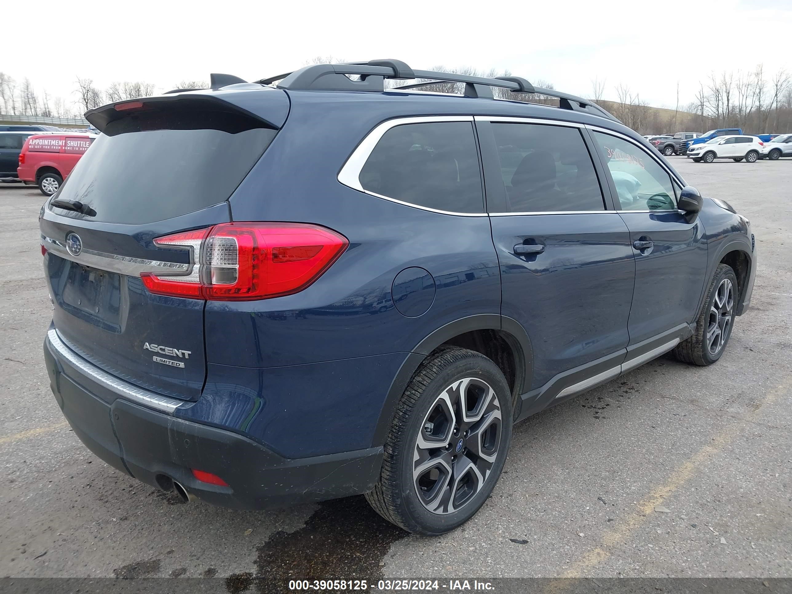 Photo 3 VIN: 4S4WMAND2P3414904 - SUBARU ASCENT 