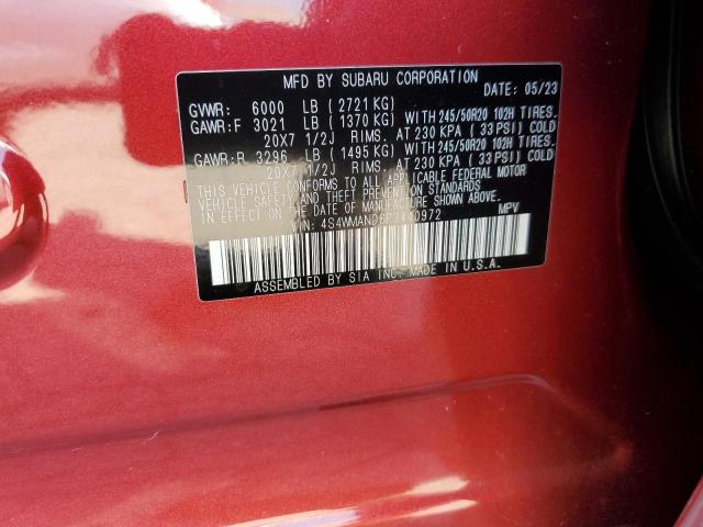 Photo 12 VIN: 4S4WMAND6P3440972 - SUBARU ASCENT 