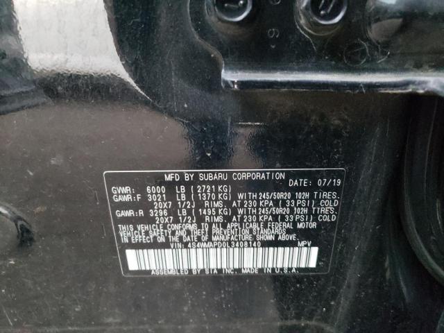 Photo 9 VIN: 4S4WMAPD0L3408140 - SUBARU ASCENT LIM 