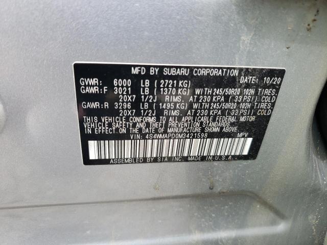 Photo 12 VIN: 4S4WMAPD0M3421598 - SUBARU ASCENT LIM 