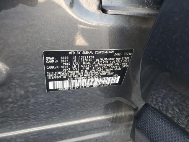 Photo 12 VIN: 4S4WMAPD1K3442974 - SUBARU ASCENT 