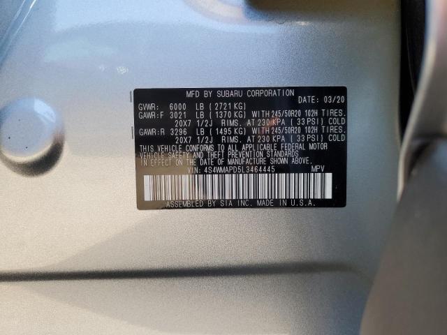 Photo 12 VIN: 4S4WMAPD5L3464445 - SUBARU ASCENT LIM 