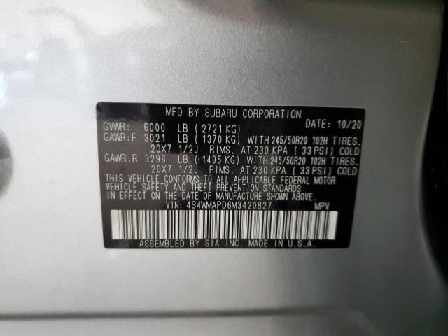 Photo 13 VIN: 4S4WMAPD6M3420827 - SUBARU ASCENT 